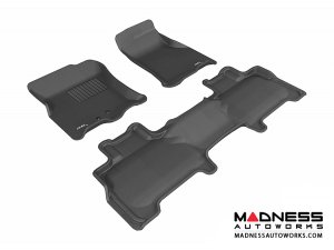 Ford Expedition Floor Mats (Set of 3) - Black by 3D MAXpider Ford Expedition Floor Mats (Set of 3) - Black by 3D MAXpider